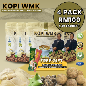 Kopi WMK Sarang Burung 4 Pack